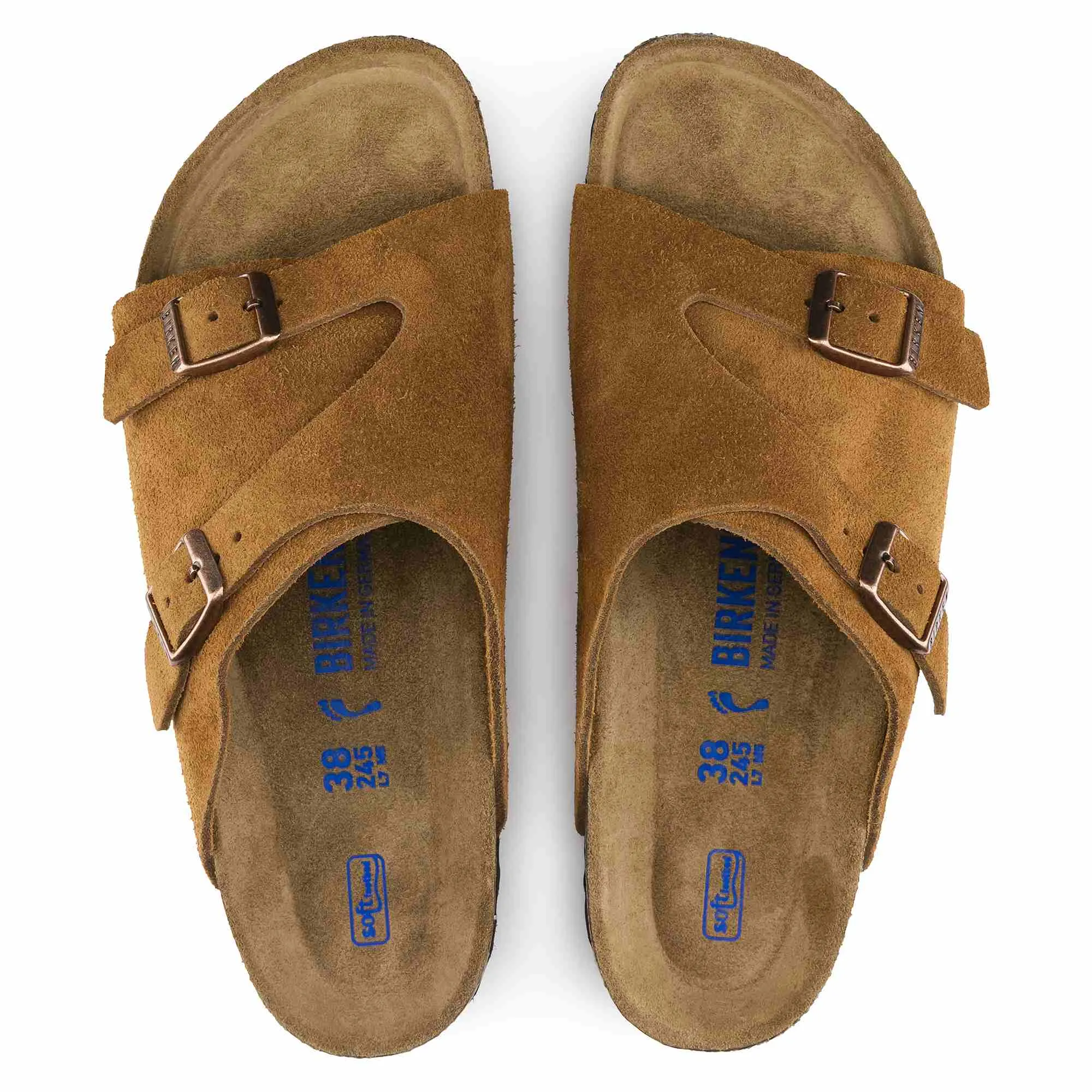 Zurich Soft Footbed Suede Leather