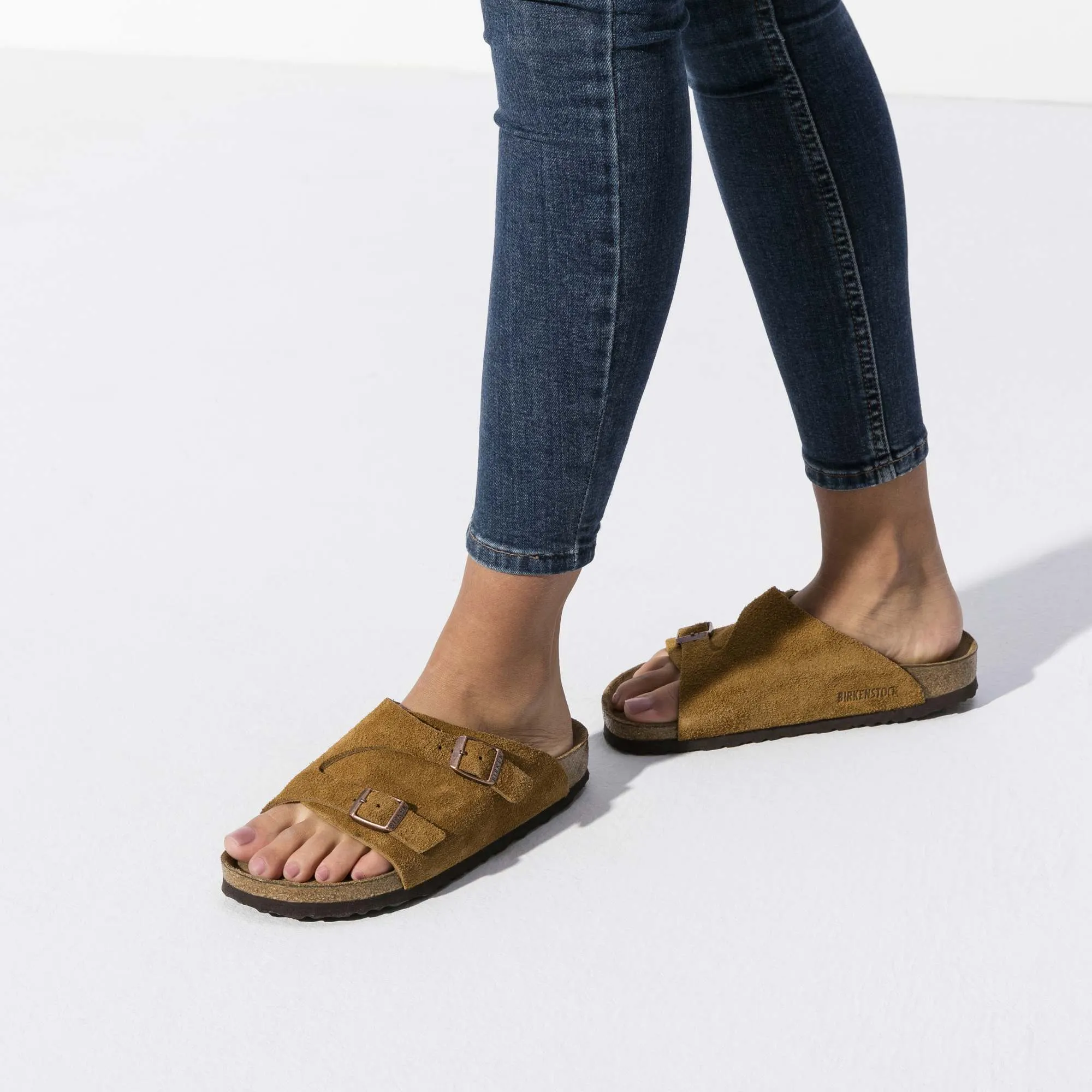 Zurich Soft Footbed Suede Leather